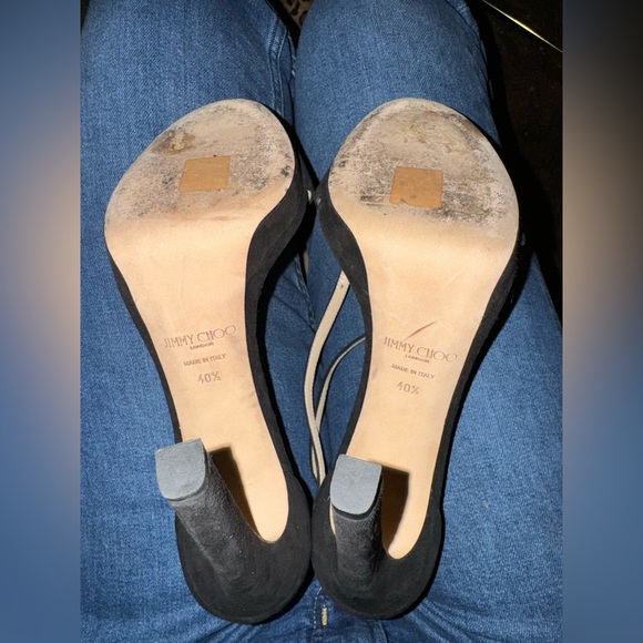 Jimmy Choo Misty Suede Sandal - Picture 5 of 5